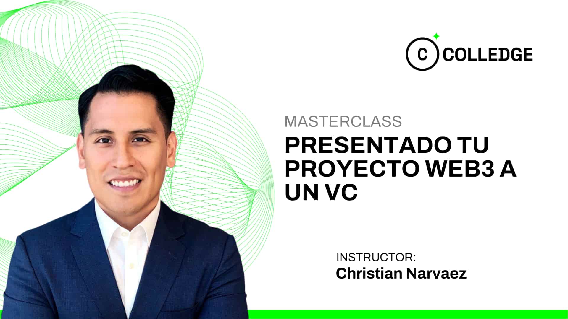 MasterClass Presentando tu proyecto web3 a un VC
